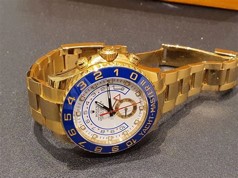 rolex yacht master 2 solid gold price